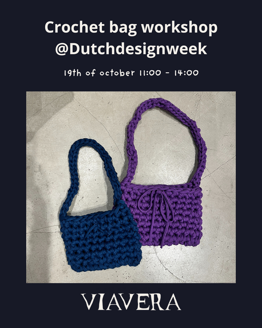 Crochet Bag Workshop @Dutch Design Week 19 October morning