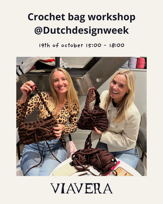 Crochet Bag Workshop @Dutch Design Week 19 oktober middag