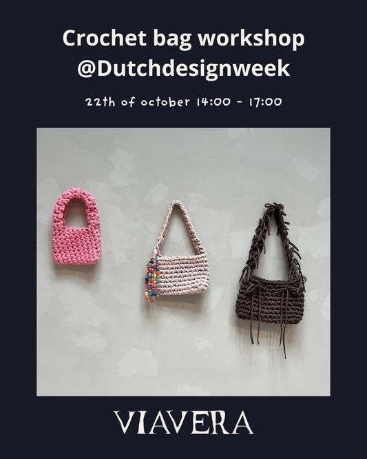 Crochet Bag Workshop @Dutch Design Week 22 October