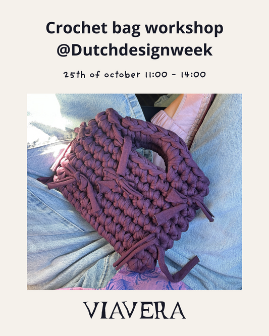 Crochet Bag Workshop @Dutch Design Week 25 October morning